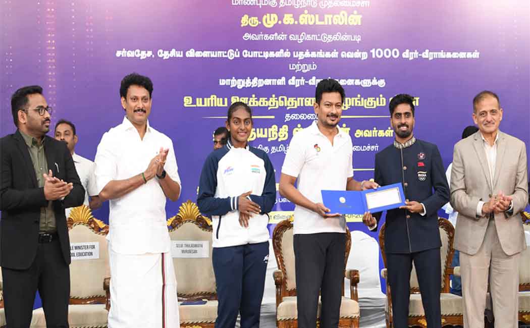 The Deputy Chief Minister spoke about the importance of sports