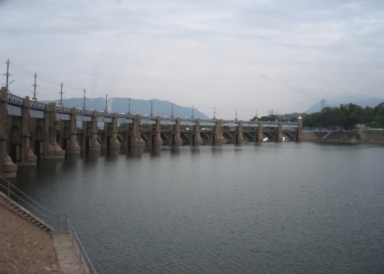 salem district mettur dam water level