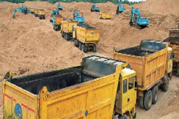 lorry owners association request to stop the m sand quarry
