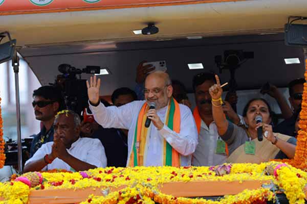 Amitsha Road Show in Kanyakumari