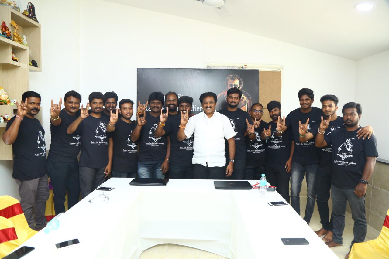 Rajini's web team in anger!
