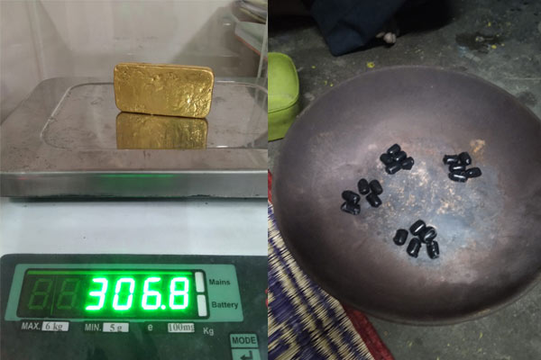 man who was selling gold in the style of Ayan movie was at Trichy Airport