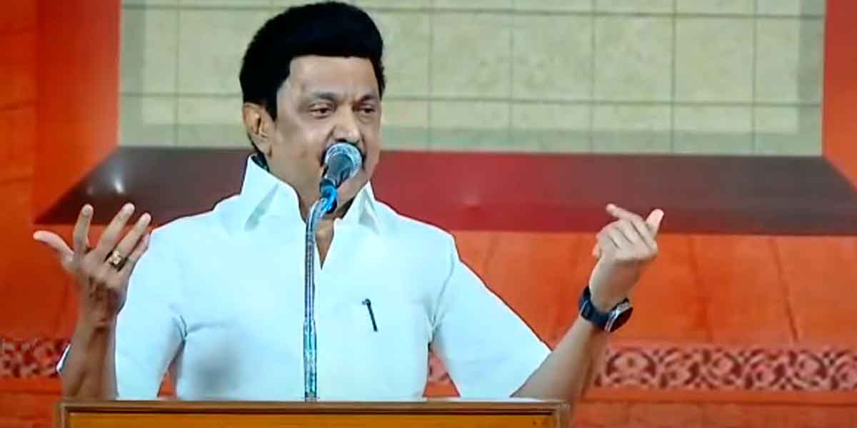 'Isn't a word said by those women enough for us?'- Erode Chief Minister's Speech