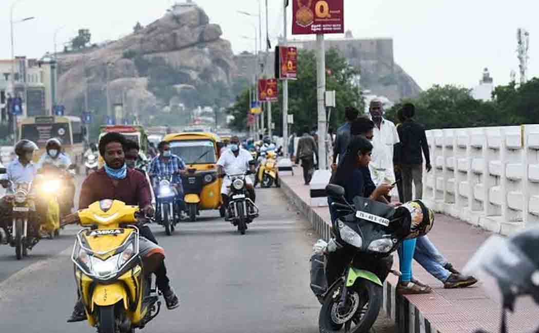 Penalty for parking on Cauvery Bridge