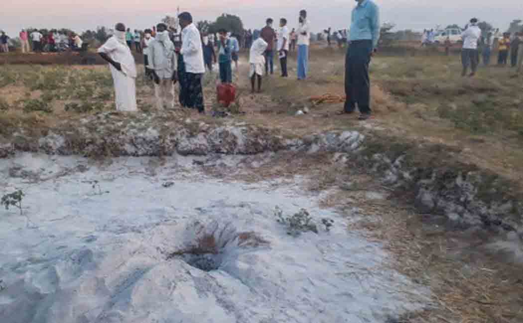 telangana baby fell into borewell