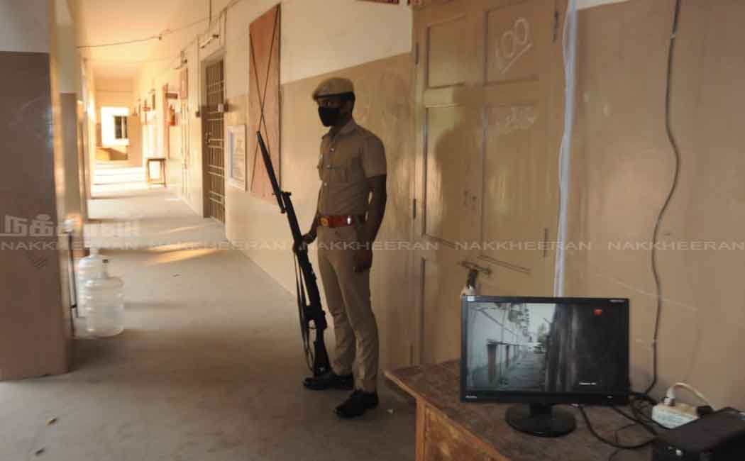 Police protection for voting machines