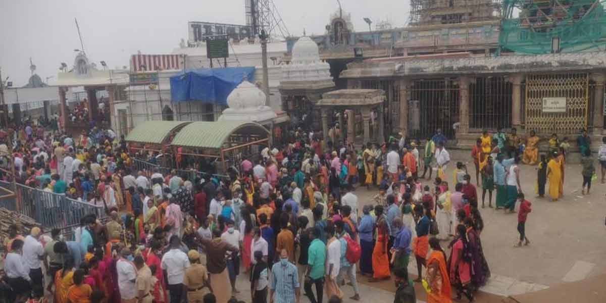 Today only one day can visit Murugan! -Palani 'stunned by devotees