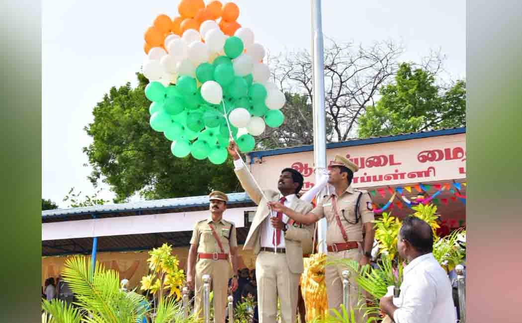 Independence Day Celebrations at Karur, Trichy