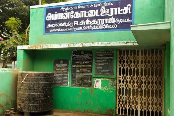 Mysterious people pouring mud on the Panchayat office! Police investigation!
