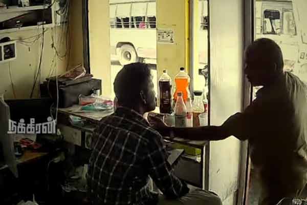 Government bus driver threatens youth in Madurai