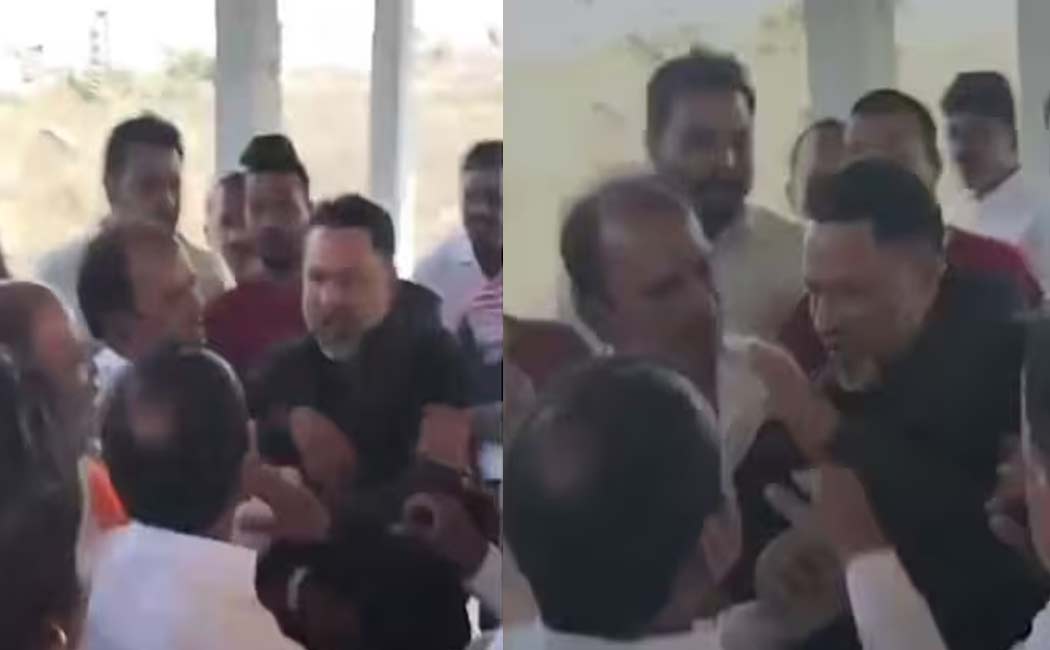 BJP MP slaps real estate broker in telangana