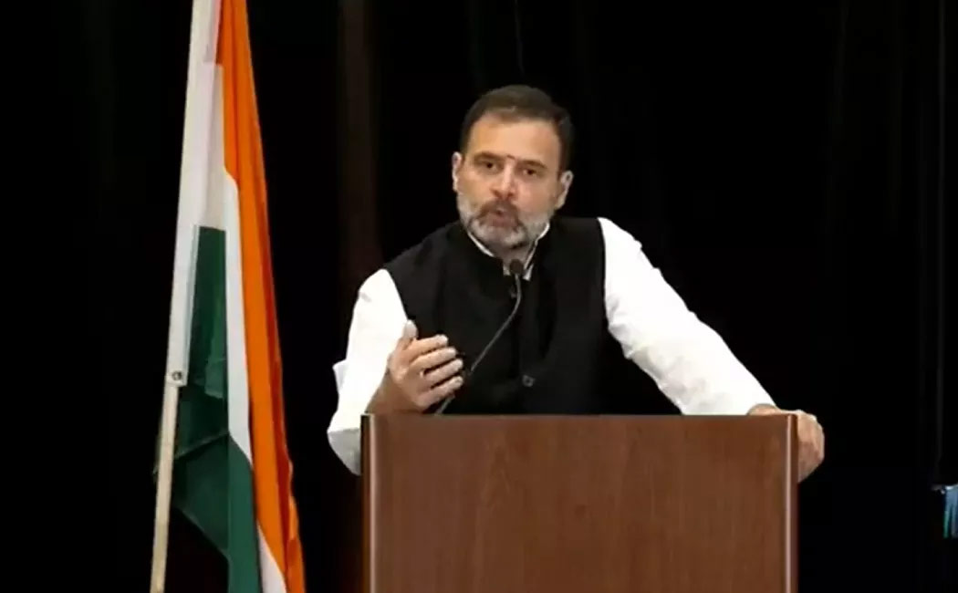 Rahul Gandhi accuses PM Modi in US