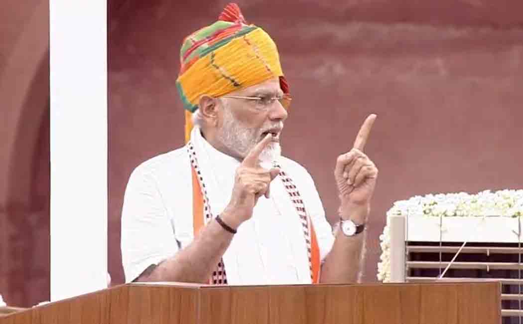 modi speech in independence day