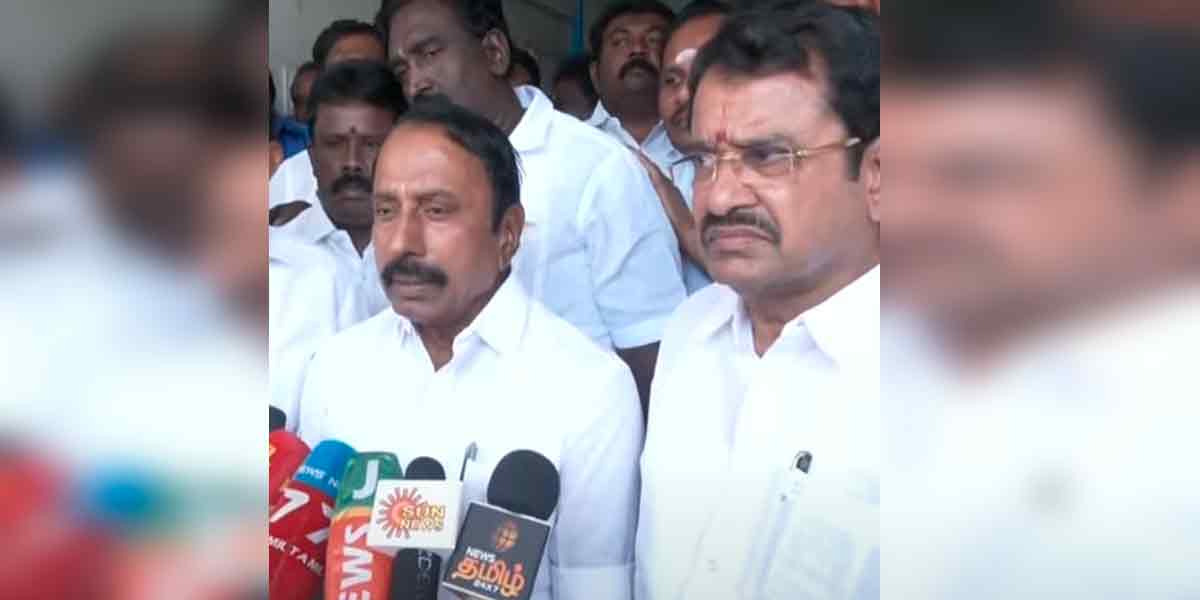 "Today we are standing alone in the field" - Sengottaiyan exciting interview