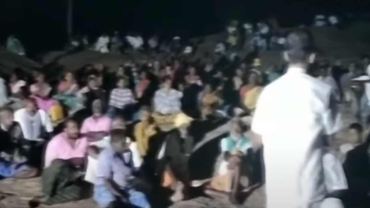 A sudden decision taken by the people of Aritapatti who gathered on the hill