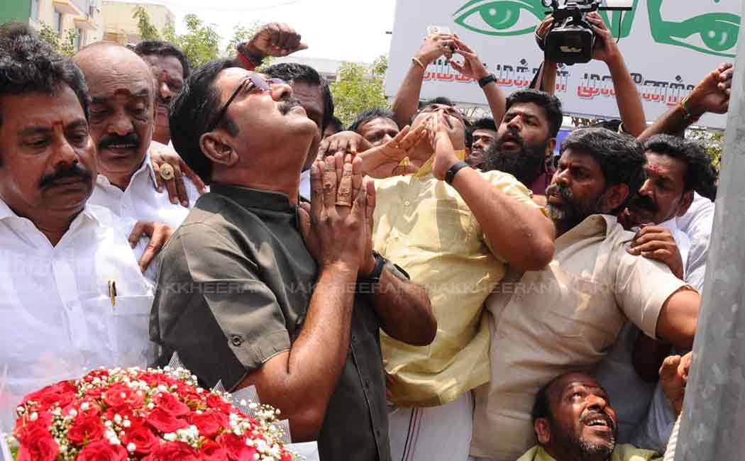 ttv dinakaran ammk party sixth year anniversary celebration in chennai