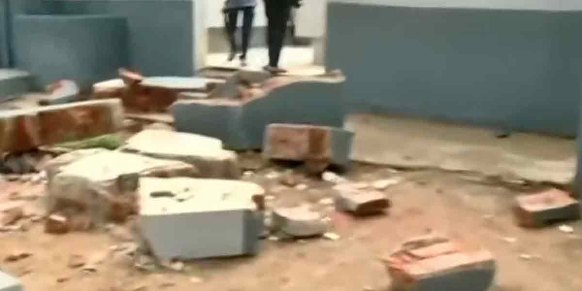 School ...? pool ...? - Inam Mathur Government School in dire straits!