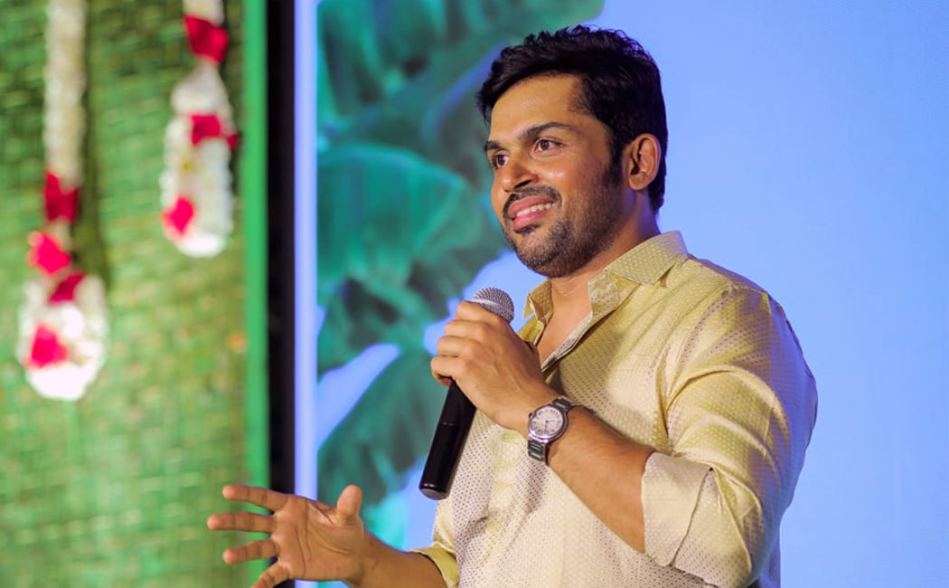karthi thanked cm stalin minister mrk paneer selvam for Agricultural Budget