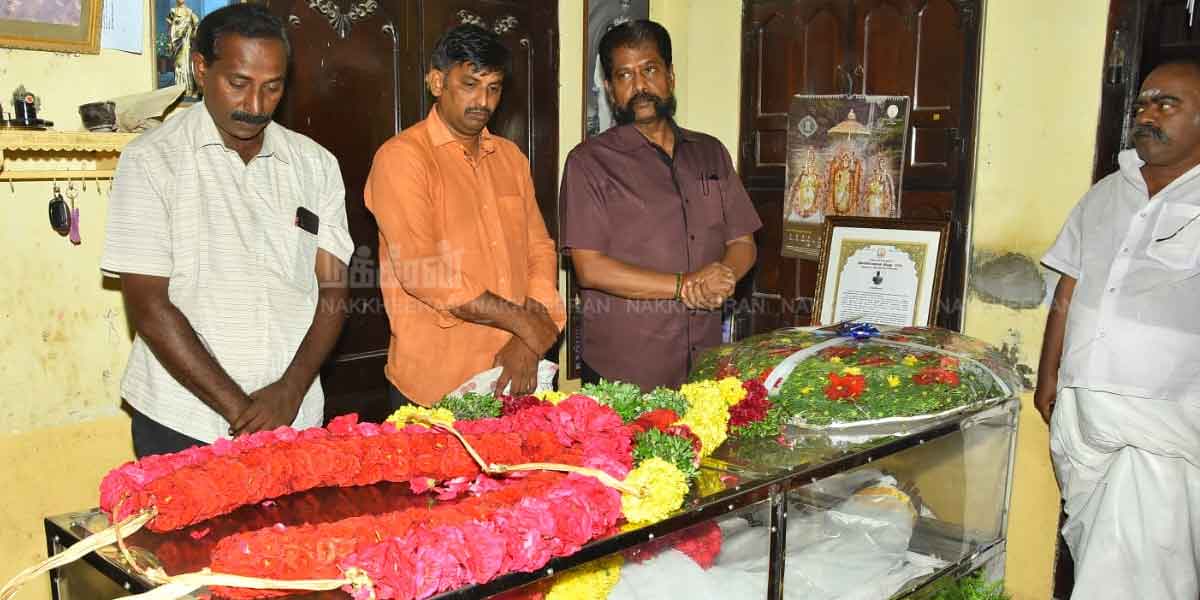 Nakkheeran editor pays tribute to Nellai Kannan!