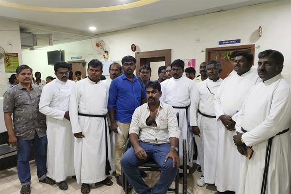 AIADMK ex-ministers beaten religious preacher