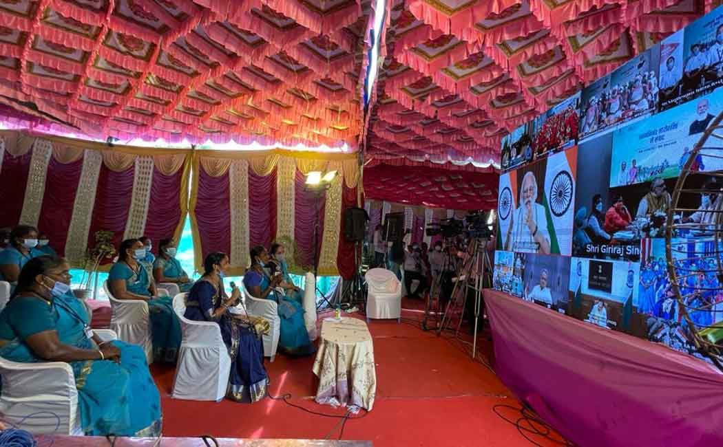 Tamil Nadu Women's Self Help Group receives praise from Indian Prime Minister