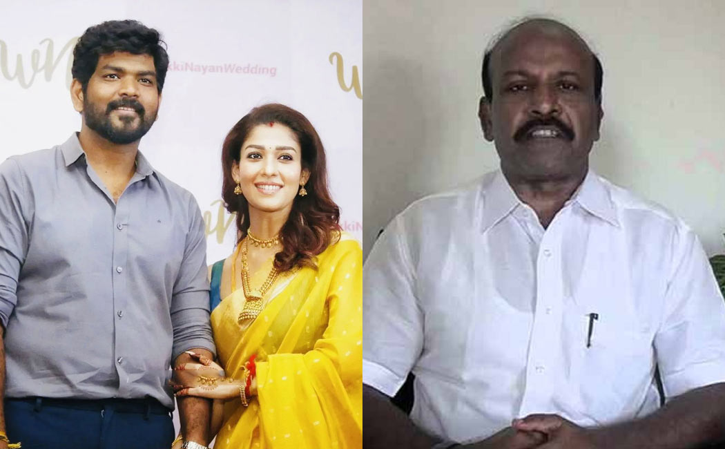 nayanthara vignesh shivan surrogacy controversy minister ma subramaniyan press meet