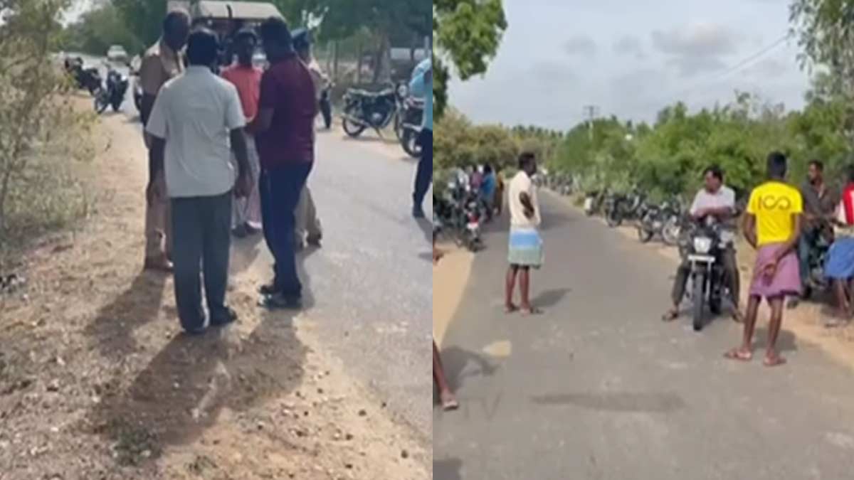 Brutally shot five times; Confusion at kangeyam