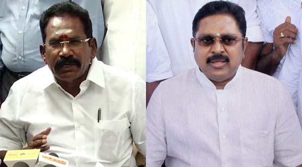 minister Sellur K. Raju - T. T. V. Dhinakaran
