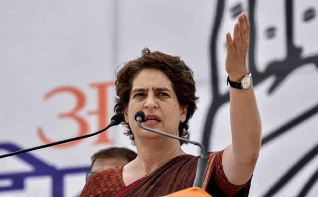 priyanka gandhi on justice muralidar transfer
