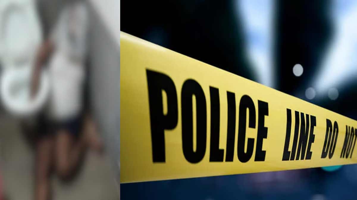 A professor lying dead in a polythene cover; Police investigation