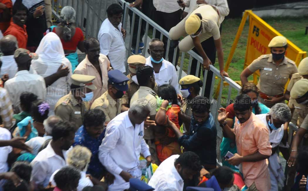 Jayalalithaa memorial opening ceremony crowded