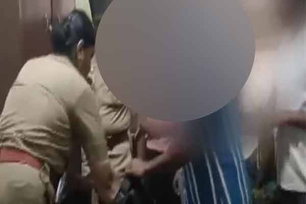 The police raided the rooms of the college students