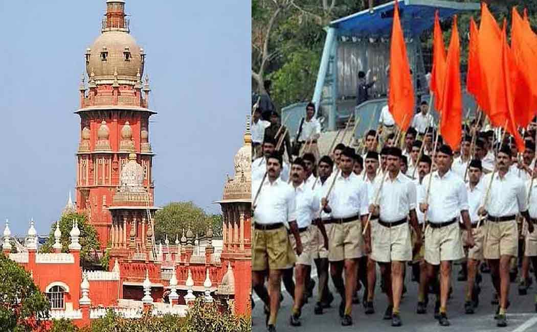 Postponement of RSS rally in Tamil Nadu