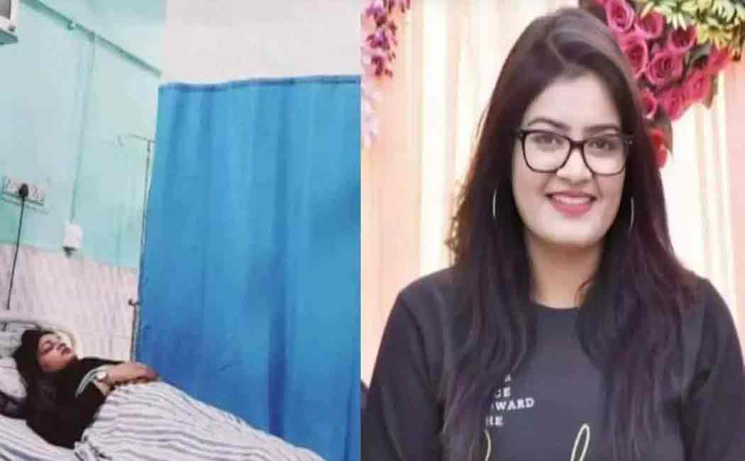 A bomb fell while singing on stage; A shock for the young singer