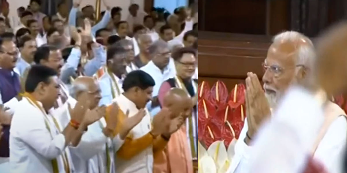 'There is never compromise; Faith is strong'-Modi speech