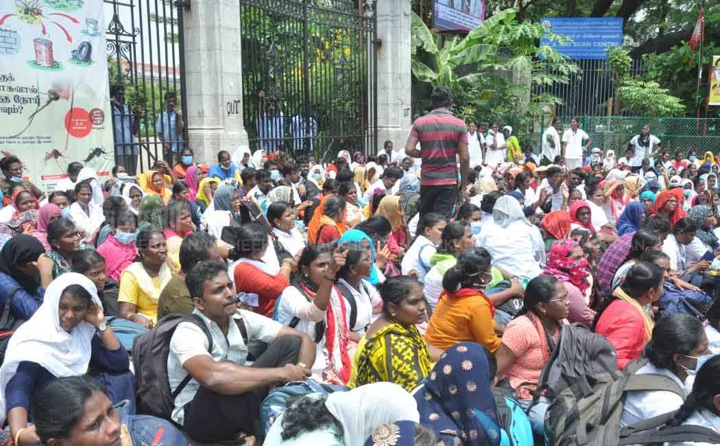 Nurses who fought! Police arrested!