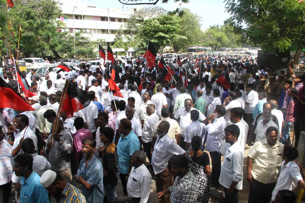 dmk protest