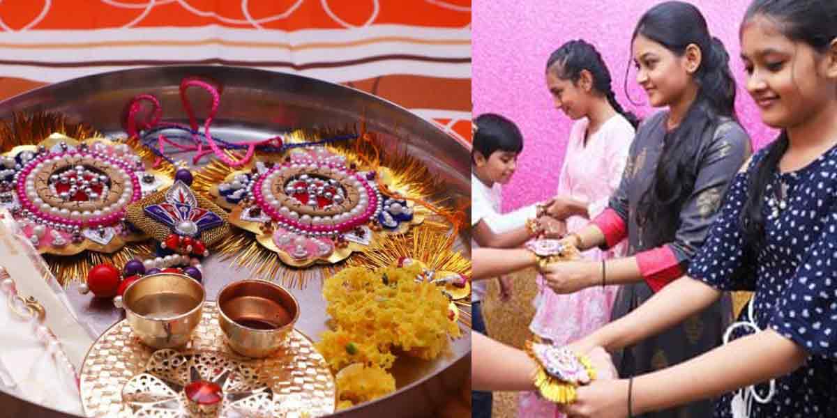 Raksha Bandhan in Trichy - North Indians celebrate!