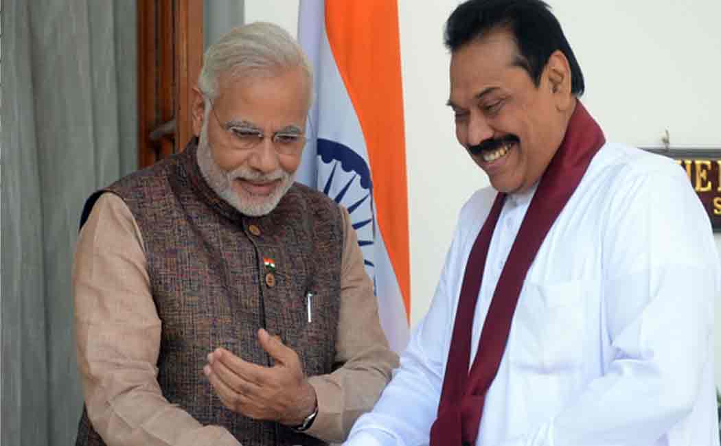 rajapakse wishes modi