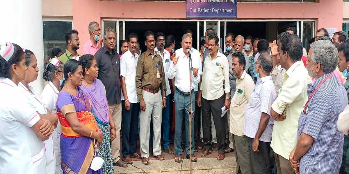 Chidambaram Medical College doctors, staff struggle