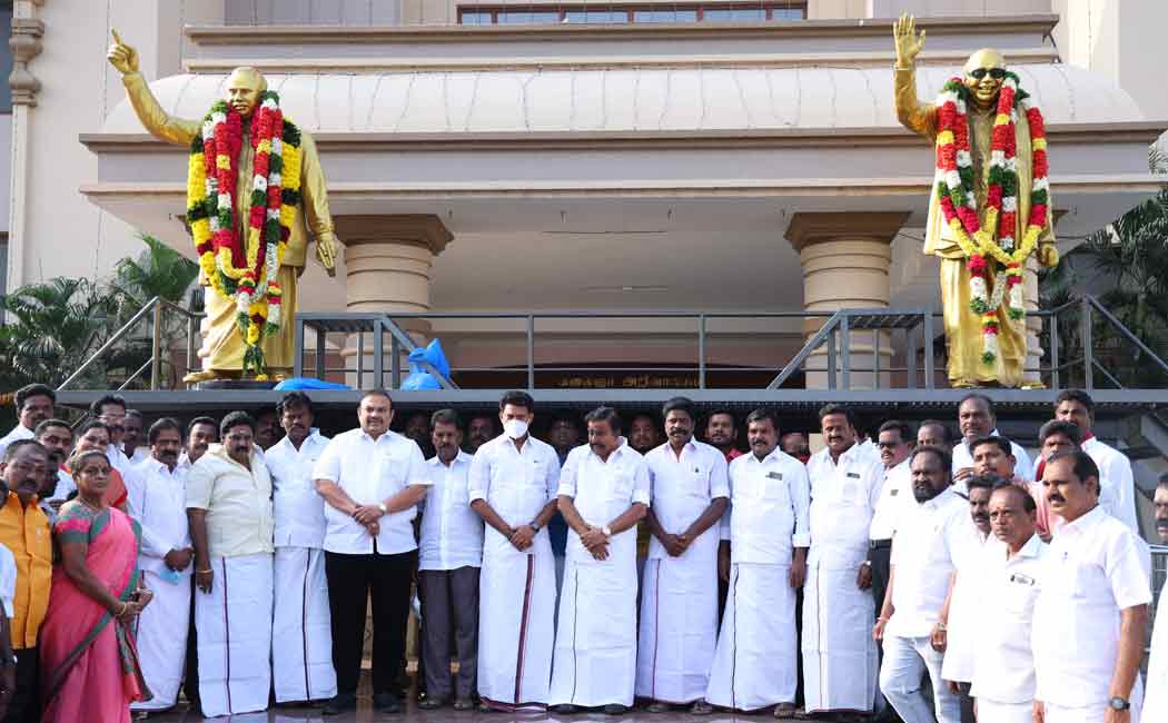 Anna Memorial Day: Ministers who paid floral tributes
