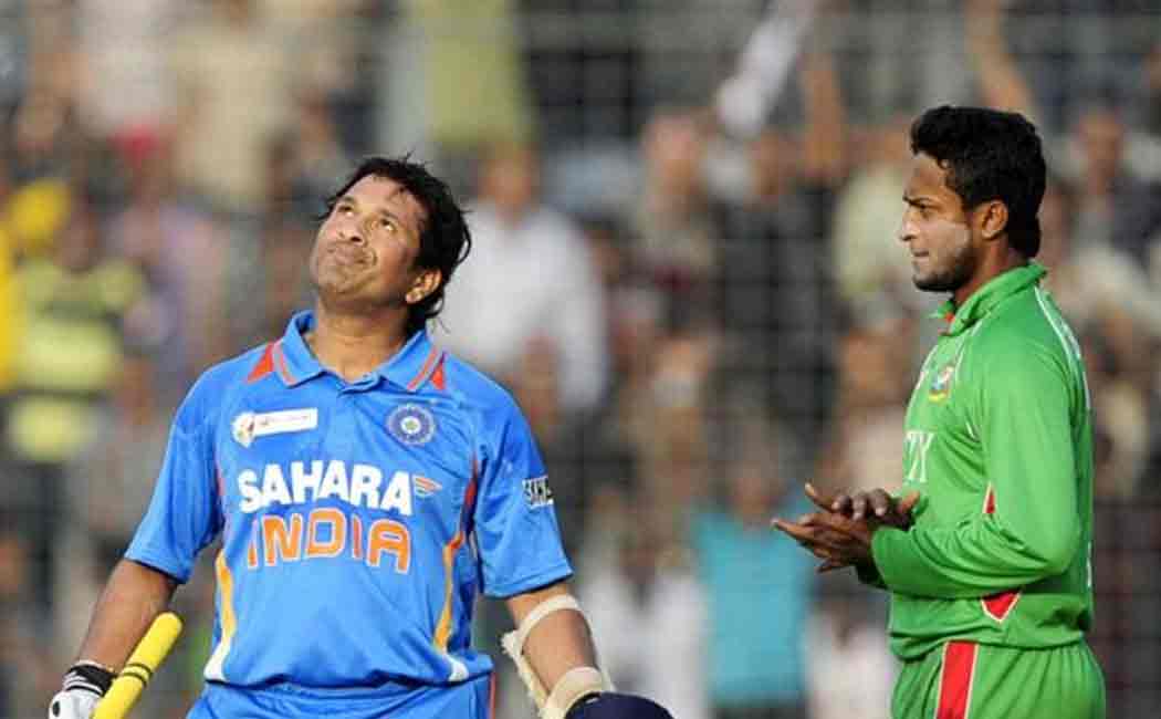 shahib al hassan may break sachin's 15 years old worldcup record