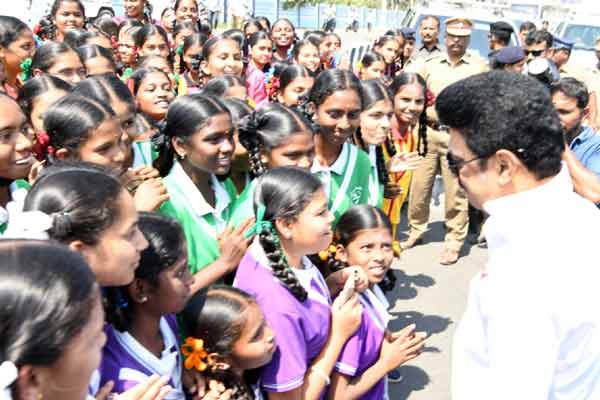 chief minister field inspection take action order to the police department