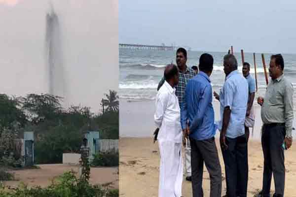 crude oil leak incident in nagapattinam district fishermans shocked