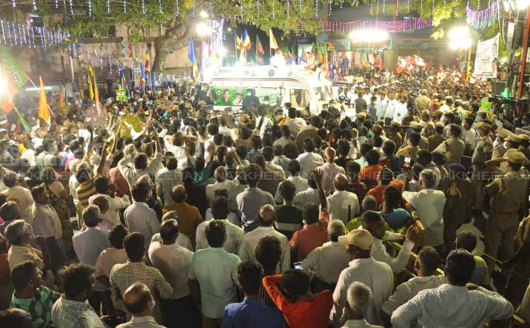 eps campaign in kolathur constituency