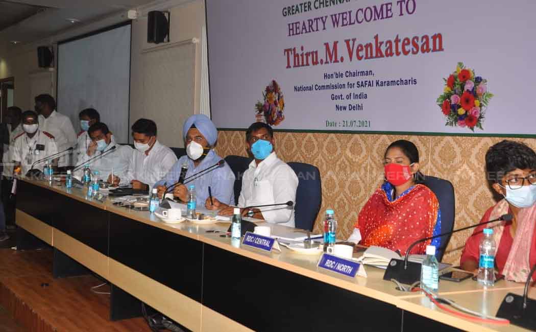 Judgment camp for cleaning staff held in Chennai
