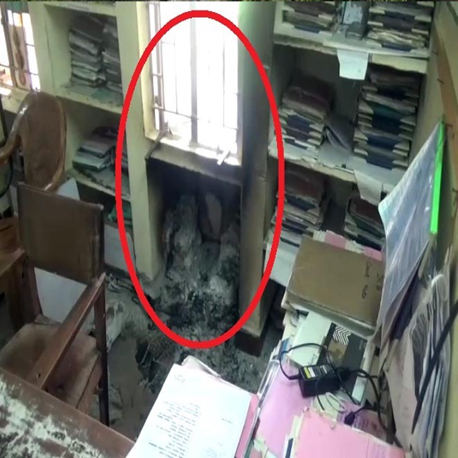 Virudhunagar SB Office documents burned -The act of blundering the fire and burning fire!