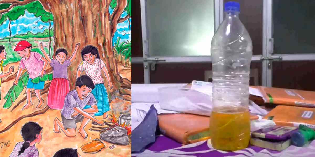 A boy's carelessness; 15 people who ate cooked rice have vomiting and fainting