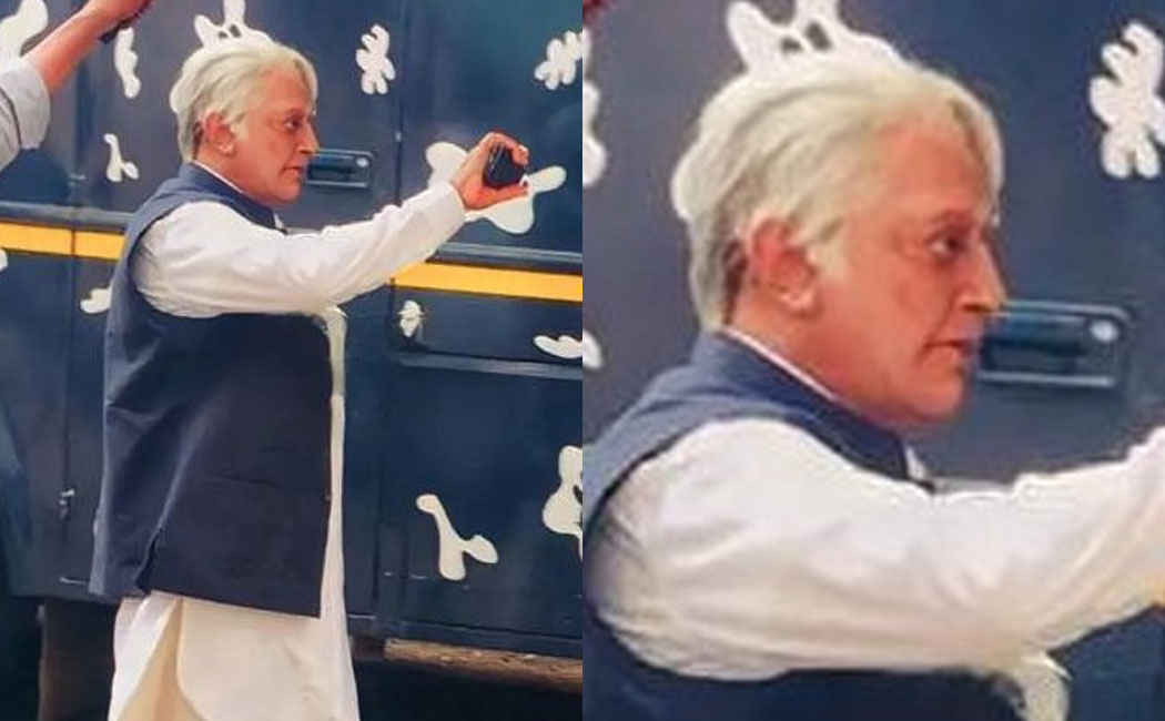 indian 2 kamalhassan shooting spot image goes viral