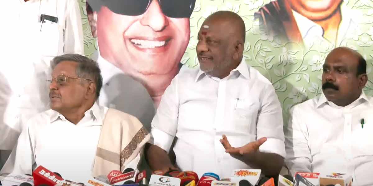 "Anna and MGR ran a party like this" - OPS interview